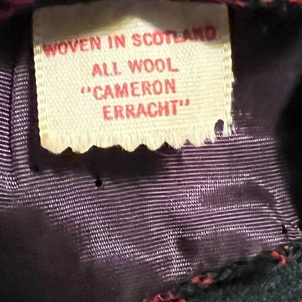 1888 Shop Vintage Cameron Erracht Tartan Wool Tie
